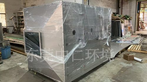 不銹鋼活性炭吸附箱出貨到湖南長沙